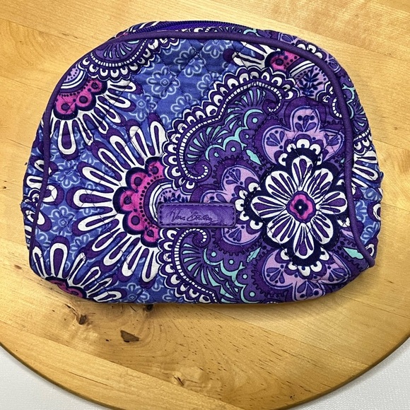 Vera Bradley Lilac Small Cosmetic Bag - Picture 1 of 5